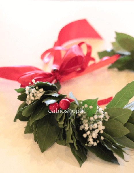 coroncina gypso più bacche